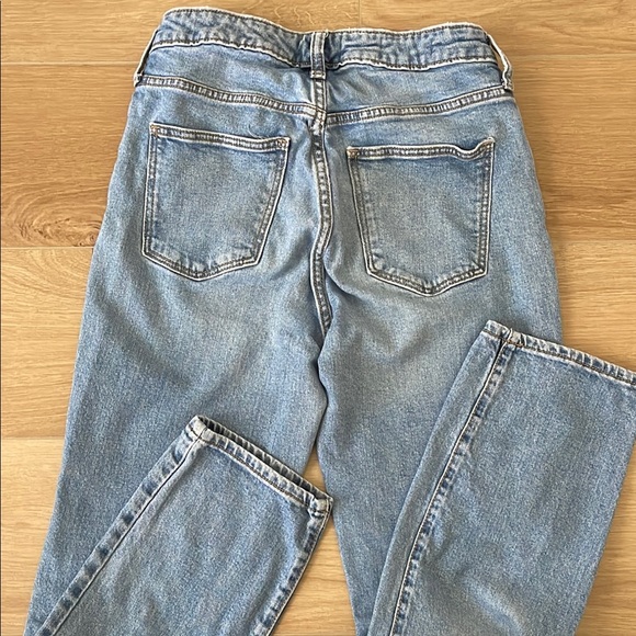 Light Blue Women's Jeans - Picture 2 of 3